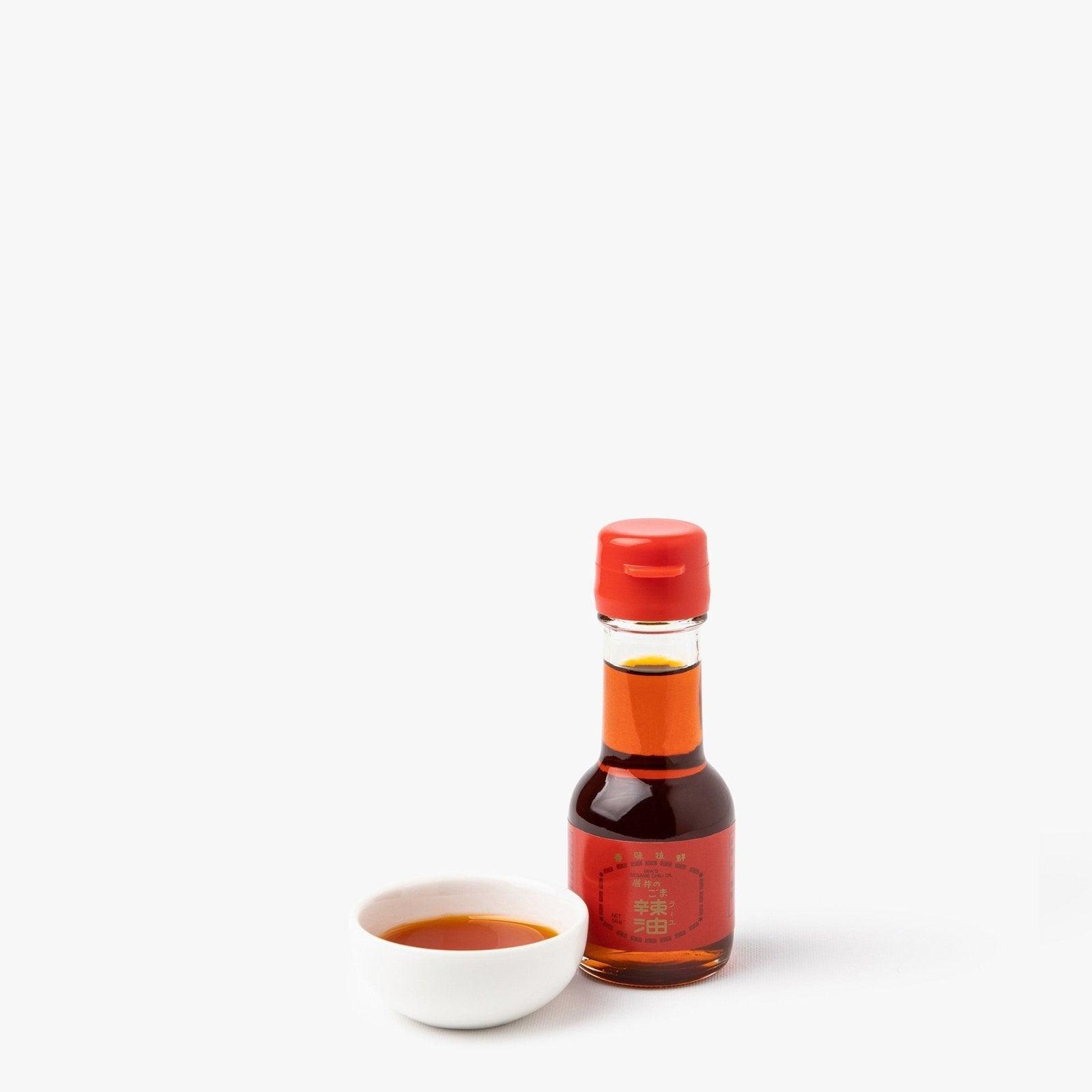 Chili-Sesamöl - 55ml - Iwai no Goma abura - iRASSHAi